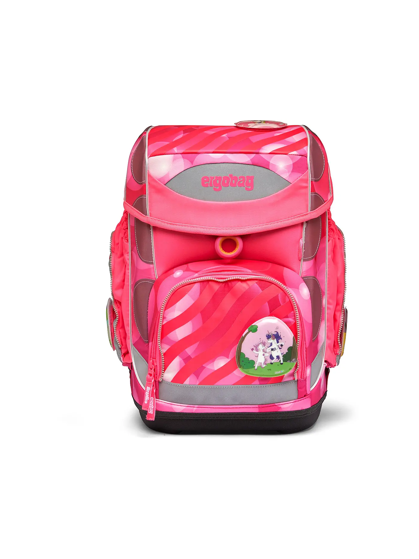 ERGOBAG | Schultaschen Set 5tlg Cubo KuntBärbuntes Einhorn | 